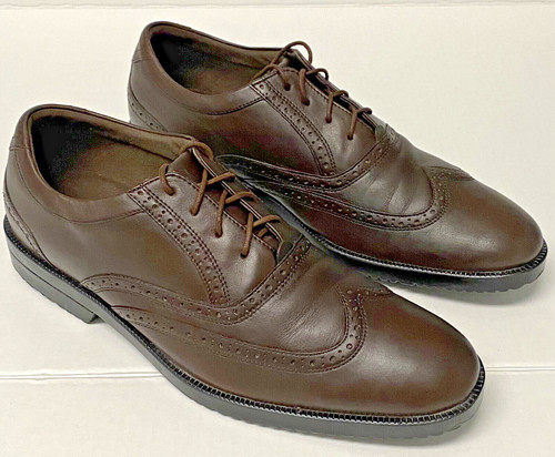 Scarpe stringate Rockport Adiprene by Adidas da uomo 13 M Oxford in pelle marrone alare