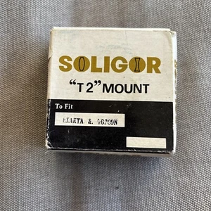 Vintage Soligor Automatic Camera Lens System T2 Mount To Fit Exakta Topcon 228 - Picture 1 of 7