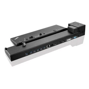 Replicador de puertos de estación de acoplamiento para computadora portátil Lenovo negro 40A50230UK - Imagen 1 de 4