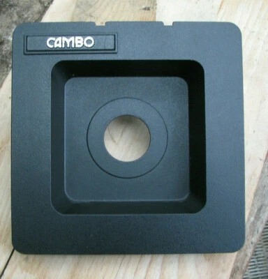 recessed Cambo SC Monorail  5x4 lens board for copal compur 0 ,34.7mm hole - Image 1 of 3