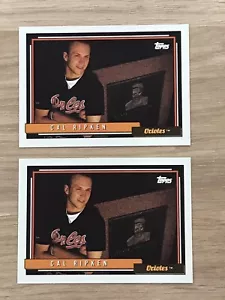 2: 1992 Topps (#40) Cal Ripken BLANK BACK Lot!! - Picture 1 of 2