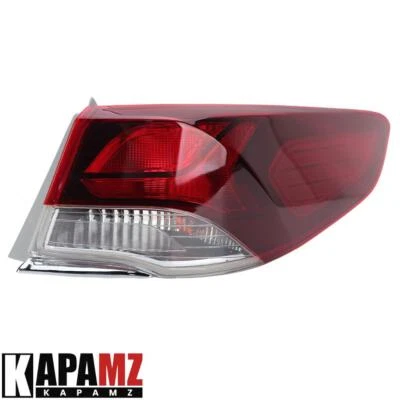For 2018 2019 Hyundai Sonata Tail Light Lamp Right  Side Outer Brake Halogen - Image 1 of 4