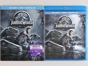 Jurassic World Blu-ray w/Slipcover - Chris Pratt - FREE SHIPPING / BUY 3 GET 1 - Foto 1 di 5