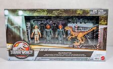 Jurassic World Legacy Collection Velociraptor Containment Chaos Pack Toy Mattel