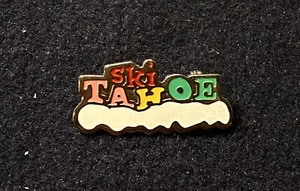 Pin insignia esquí tahoe california estación esquí recuerdo viaje solapa - Imagen 1 de 3