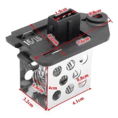 Radiator Fan Resistor For Peugeot 206 406 306 307 807 C2 C3 SAXO Before 2011 - Изображение 1 из 4