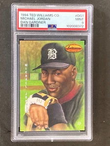 1994 Ted Williams Co. Michael Jordan Dan Gardiner Insert PSA 9 - Picture 1 of 2