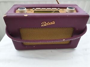 Roberts Radio Revival RD60 Portable Retro DAB Radio Burgundy