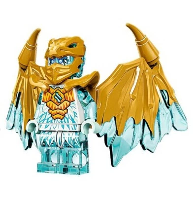 LEGO Ninjago - Golddrachen Zane - Figur Minifigur Golden Dragon Zane Ninja 71773