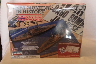 1/800 Scale Lindberg, Attack on Pearl Harbor, Model Kit #70887 BN Sealed Box - Image 1 of 3