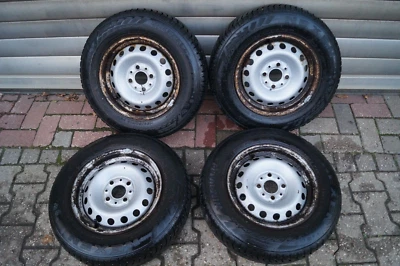Fiat Panda [169] Stahlfelgen Kompletträder Winterreifen 155/80R13 79T - Bild 1 von 4