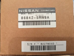 86842-5RW8A 2020-24 Nissan Kicks RT Frt Seatbelt Receptacle - Picture 1 of 2