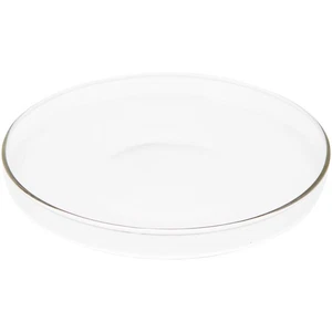 Plymor 4.5" x 4.5" Round Glass Display Tray - Picture 1 of 3
