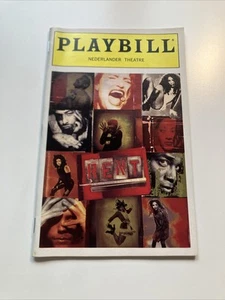 Rent Original Broadway Cast Playbill And Understudy Slips - Picture 1 of 5
