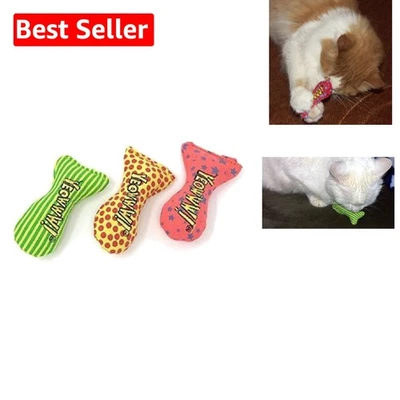 Eco-Friendly Catnip Filled Fish Toys - 6 Pack of Organic Sardines for Cats - Image 1 of 4