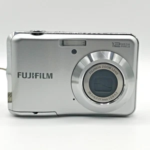 FUJIFILM FinePix AV100 12.0MP Digital Camera Silver - Free Shipping - Imagen 1 de 8