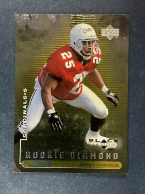 1998 Upper Deck Black Diamond #96 Corey Chavous Cardinals /1000 - Image 1 of 2