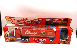 Semirremolque Friendly's Ice Cream 1992 Manley Toys 19" camión de control remoto sellado - Imagen 1 de 7