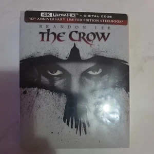The Crow 1994 30th Anniversary Steelbook 4K Blu-ray UHD + Digital - Picture 1 of 2