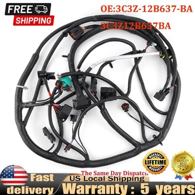 Wiring Harness For 2003-2004 Ford Super Duty F250 F350 F450 F550 Engine 6.0L US - Image 1 of 4