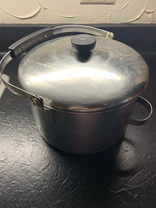 Revere Ware Stainless Steel Copper Clad 1801 Stock Pot w/ Bail and Handle - Picture 1 of 8