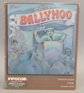 Vintage Apple II 1986 Ballyhoo Circus Infocom computer game - Bild 1 von 4