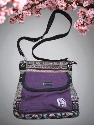 Bandolera Sakroots Vintage Retro Bolso Monedero Elefante Bordado Foto 1 de 4