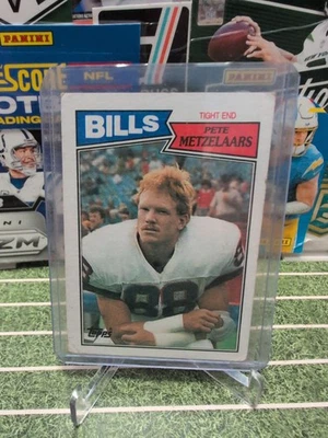 1987 Topps - Pete Metzelaars #366 (RC), Buffalo Bills - Image 1 of 4