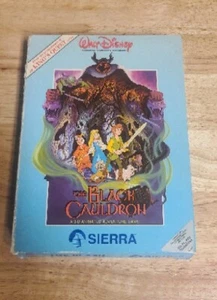 THE BLACK CALDRON: discos Sierra/Disney Apple IIe IIc 128 k 5,25 - Imagen 1 de 14