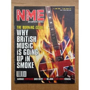 VARIOUS INDIE NME MAGAZINE JUNE 13 1998 - GARBAGE, SHED SEVEN, ASH, SYMPOSIUM - Picture 1 of 1