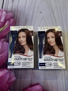 2 Pack Clairol Root Touch-Up Permanent Hair Color 4R DARK AUBURN /REDDISH BROWN - Picture 1 of 2