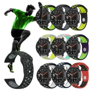 Correa de muñeca de repuesto de silicona de 20 mm para Huami Amazfit GTR 42 mm - Imagen 1 de 19
