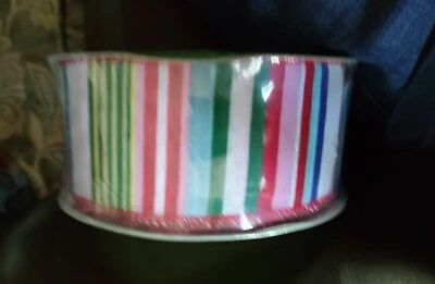 Member's Mark Premium Spring Theme Wire Edge Ribbon, 2.5" Wide x 50 Yards. - Image 1 of 4