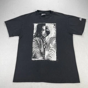 Death The Sandman Neil Gaiman Shirt Size Medium Single Stitch 90s DC Comic Book - Picture 1 of 14