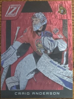 2010-11 Zenith Red Hot Craig Anderson #68 Ottawa Senators - Image 1 of 2