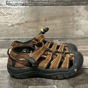 Keen H2 Newport Waterproof Hiking Water Shoes Brown Size 10 Kids Boys Euro 34 - Picture 1 of 6