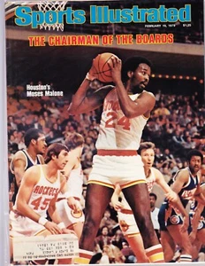 SPORTS ILLUSTRATED FEBRUARY 19 1979 MOSES MALONE HOUSTON ROCKETS NBA - Picture 1 of 1