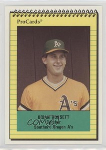 1991 ProCards Southern Oregon A's Anniversary Brian Dorsett #SOA16