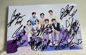 SUGA JK Hand Signed autographed Signed photo K-POP Collection 4*6 PHOTO 4626 - Picture 1 of 1