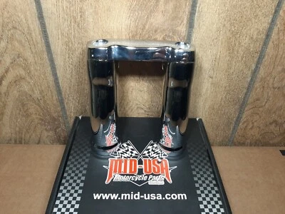 V-Factor 4 in" Rise with 1 1/4 in" Pullback Riser Kit for Harley Davidson 41001 Foto 1 de 4