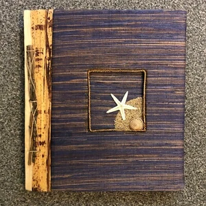 Handmade paper Photo album, beautifully crafted with natural materials new - Picture 1 of 2