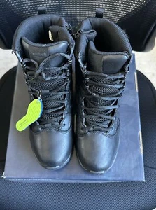 Reebok Men's Black Leather Military Boots SUBLITE CUSHION TACTICAL (RB8806) 4W - Picture 1 of 8