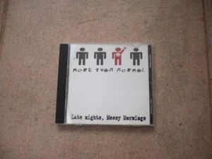 MORE THAN NORMAL-Late Nights,Messy Mornings CD-7 Tracks-2005-Screaming Talent - Picture 1 of 3