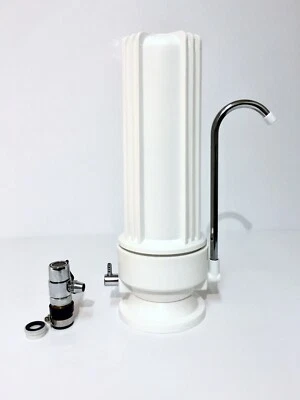 Portable Counter Top Dual Stage Drinking Water Filtration System with Spout - Image 1 of 4