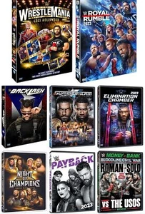 WWE: Ultimate 2023 8-Volume DVD Collection: Wrestlemania DVD - Picture 1 of 1