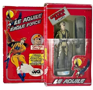 CAPITAN CAPTAIN EAGLE EAGLE FORCE LE AQUILE GIG MEGO ITALIAN BOX DIE-CAST - Imagen 1 de 12