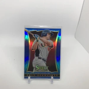 2013 Panini USA Baseball Box Set Select Blue Prizm Preview #/199 Kyle Schwarber - Picture 1 of 2