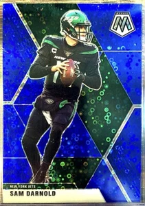 2020 Panini Mosaic No Huddle Blue Prizm /75 Sam Darnold #156 - Bild 1 von 1