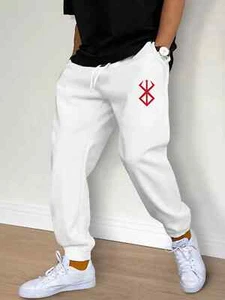 Men's Casual Pants Fashion Drawstring Casual Pants Joggers Workout Running Gym - Picture 1 of 29