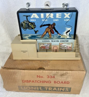 Lionel O Scale #334 Vintage Dispatching Board with Original Box Makes Noise - Image 1 of 4